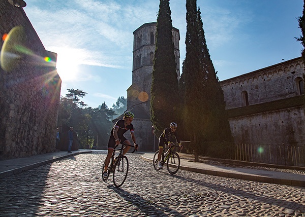 Road cycling in Barcelona